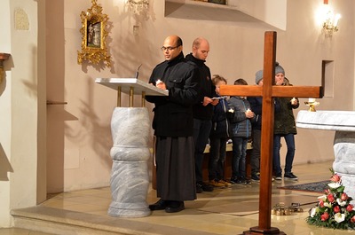 Straßenkreuzweg in Gnadendorf am 3. März 2017