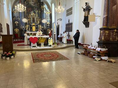 Osterhochamt in Asparn/Zaya