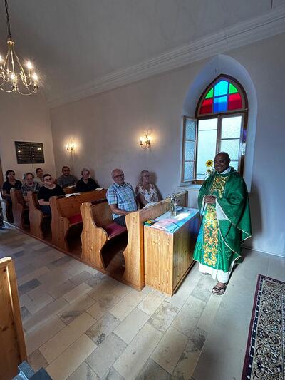 Vorabendmesse in der Kapell