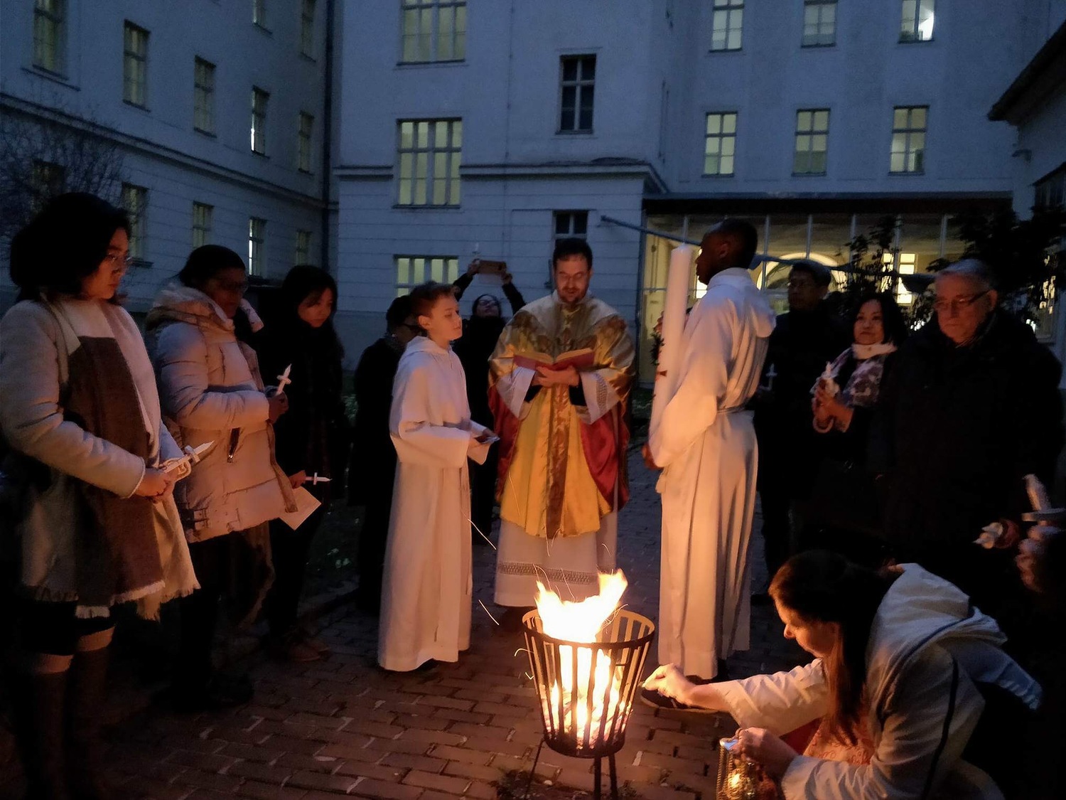 Blessing of the Easter Fire