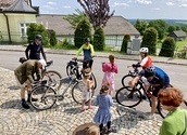 Die sportlichen Fünf – bereit für den Heimweg!