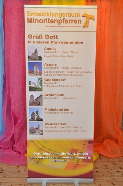 Rollup Entwicklungsraum