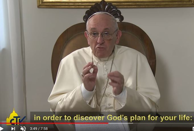 Papst ruft Jugendliche zu Gestaltung der Zukunft auf