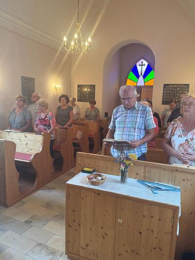Vorabendmesse in der Kapell