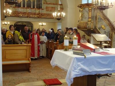 Gottesdienst in Ameis