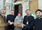 Erster orthodoxer Gottesdienst in St. Anton in der Pouthongasse/kathbild.at,rupprecht