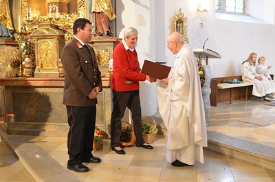 Verabschiedung der ausgeschiedenen PGR und Begrüßung der neuen Pfarrgemeinderäte