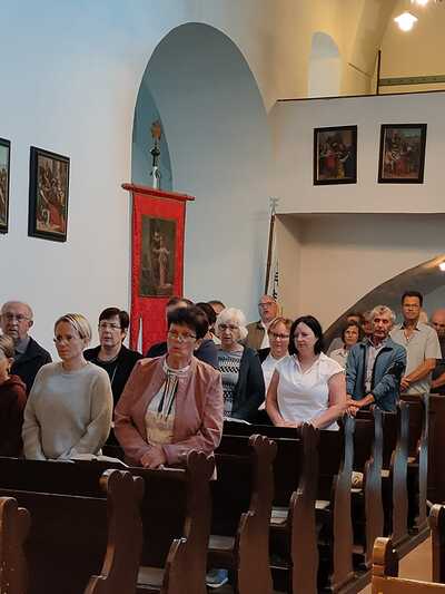 Gottesdienst als Dank zum runden Geburtstag