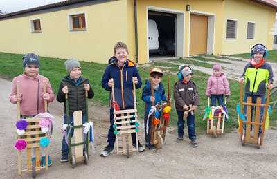 Ratscher unterwegs in Wenzersdorf und Zwentendorf