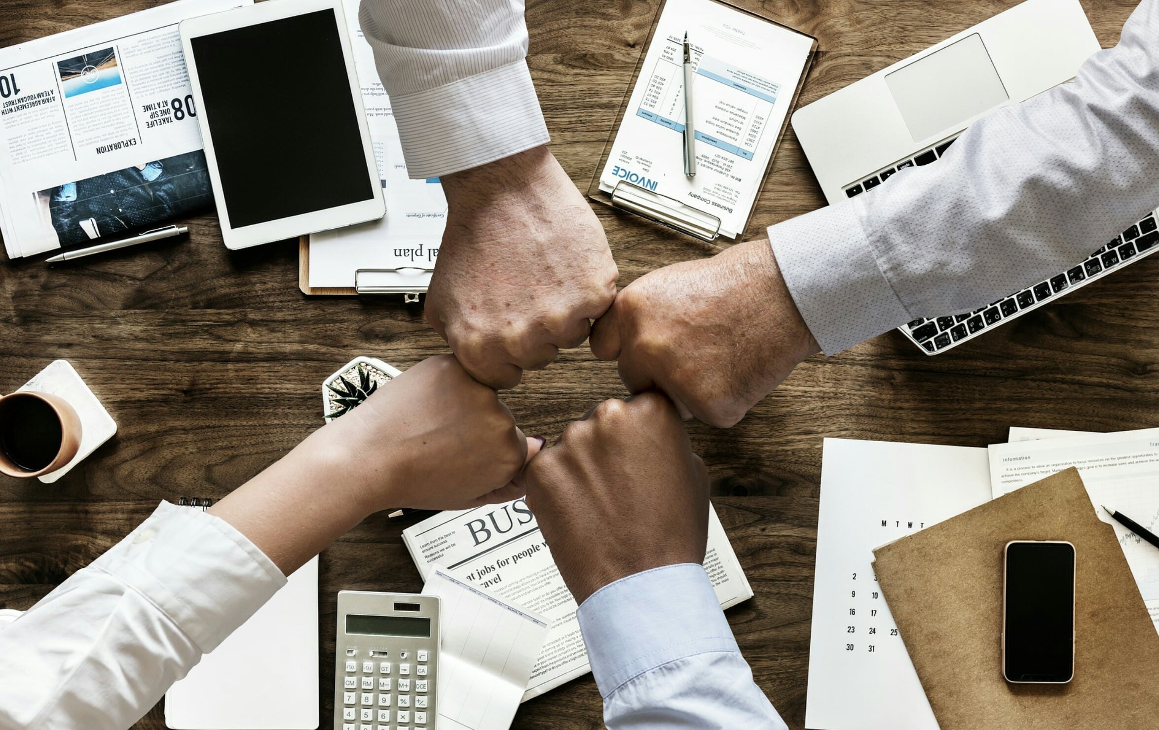 Bild veranschaulicht Teamwork