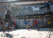 Fußballspiel in Rio/Stefan Hauser