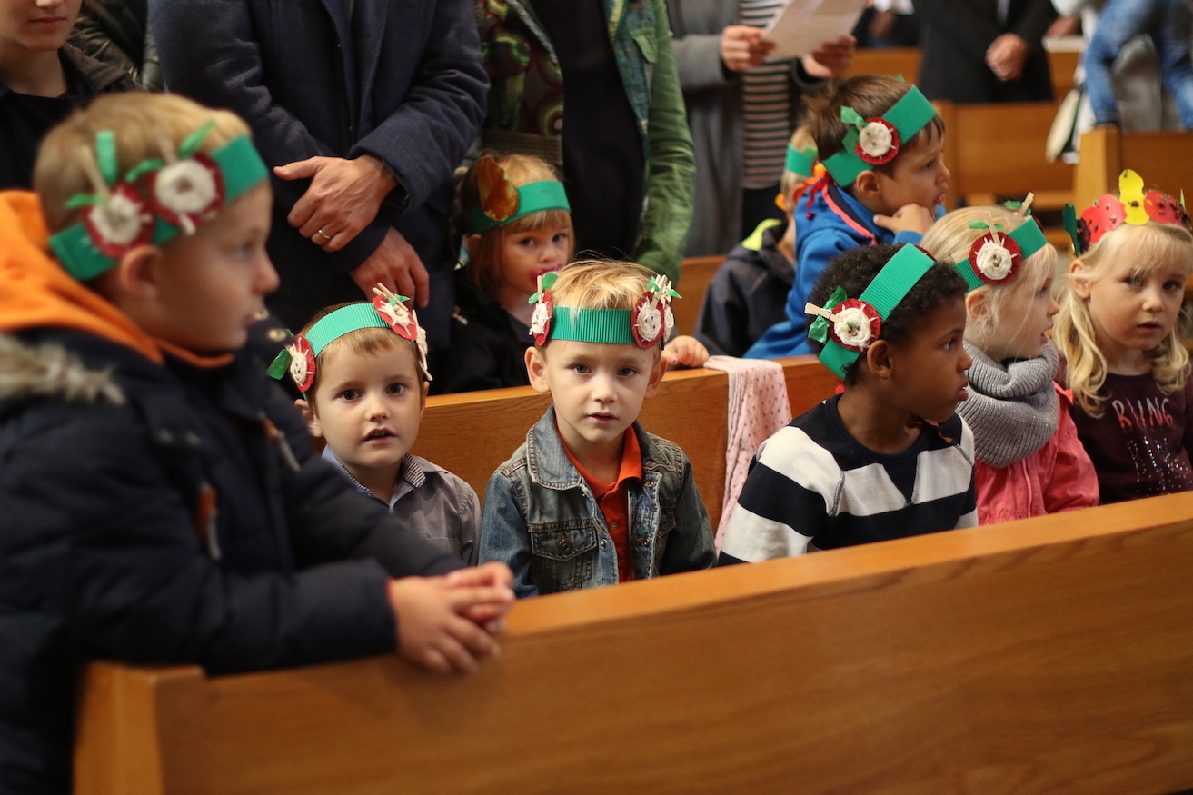 Erntedank-Gottesdienst mit unserem Kindergarten