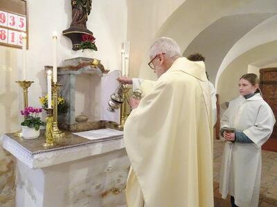 Gottesdienst in Ameis