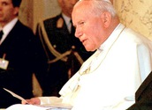 Johannes Paul II. in der Hofburg in Wien 1998/kathbild.at,rupprecht