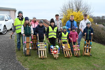 Ratscher unterwegs in Gnadendorf