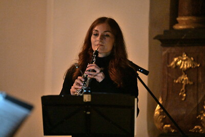 Konzert von Trio Cantilena in der Kirche in Asparn/Zaya