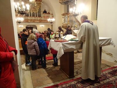 Hl. Nikolaus besuchte die Pfarrgemeinde Ameis