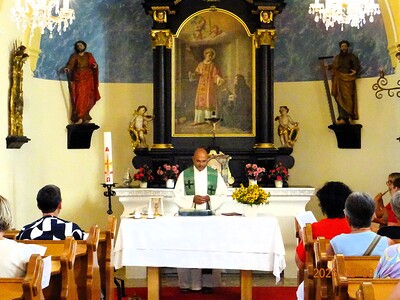 Gottesdienst mit Pater Nicholas