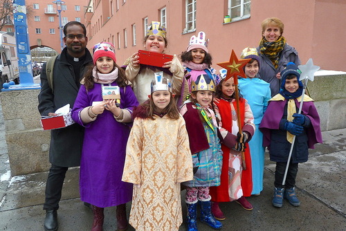 Sternsinger der Pfarre Unterheiligenstadt