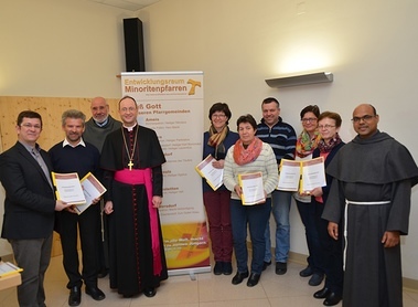 Übergabe Visitationsberichte