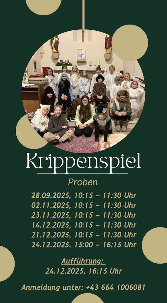 Krippenspiel 2025 / Pfarrkirche Weigelsdorf