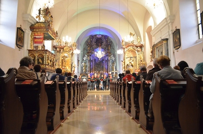 'Die schönsten Marienlieder' mit und von der Singgemeinschaft Gnadendorf bei der Langen Nacht der Kirchen 2015