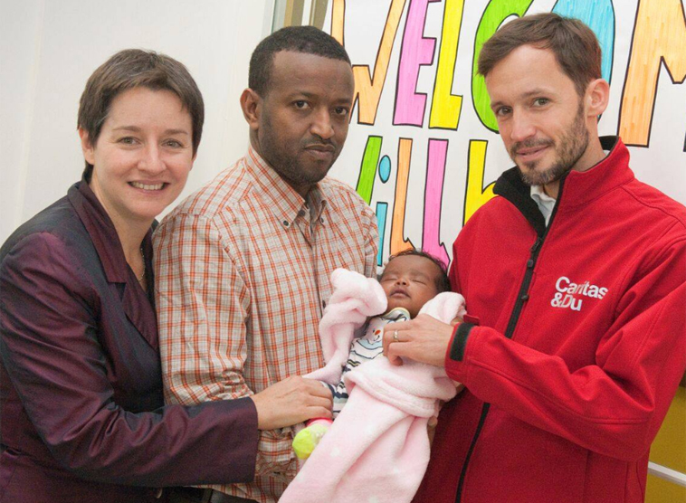 Sonja Wehsely/Asylwerber/Klaus Schwertner