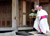 Papst Franziskus im Gedenken an die Märtyrer in Korea/katholisch.at