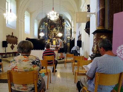 Johanna Hiess seit 50 Jahren Organistin in Asparn/Zaya