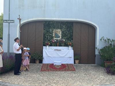 Fronleichnamsprozession in Michelstetten