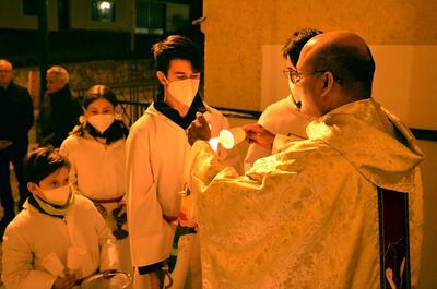 Lichtfeier in Wenzersdorf