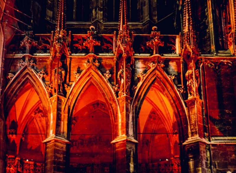 Stephansdom am Red Wednesday