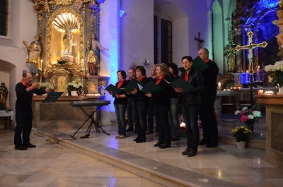 'Die schönsten Marienlieder' mit und von der Singgemeinschaft Gnadendorf bei der Langen Nacht der Kirchen 2015