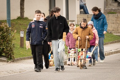 Ratscher unterwegs in Wenzersdorf und Zwentendorf