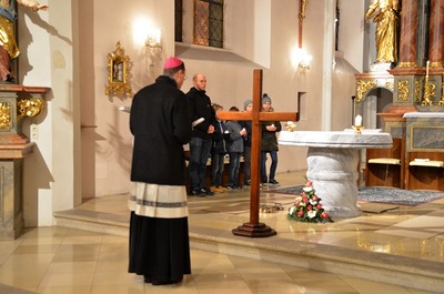 Straßenkreuzweg in Gnadendorf am 3. März 2017