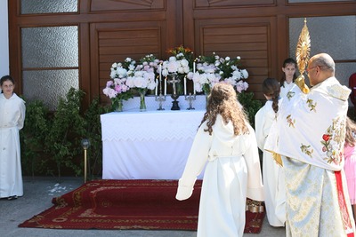Fronleichnamsfest in Asparn/Zaya
