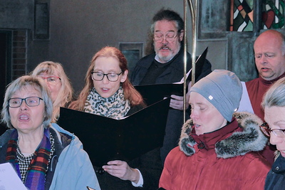 Sonntagsgottesdienst mit der Chorvereinigung Finanz