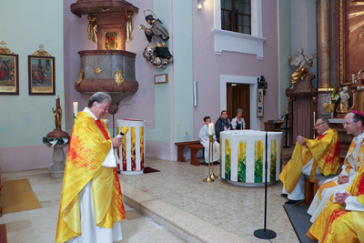 Festmesse und Agape
