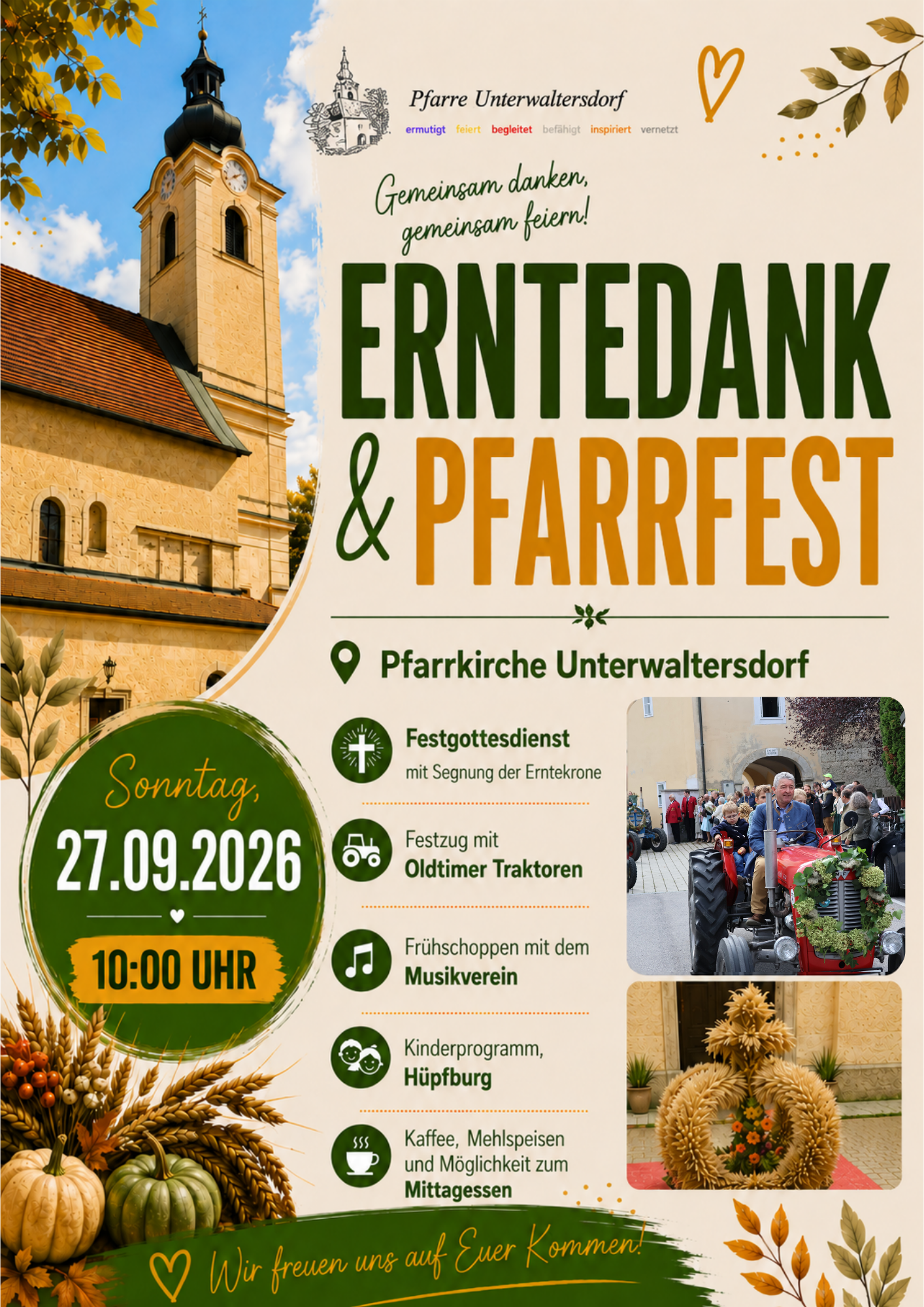 Erntedank und Pfarrfest