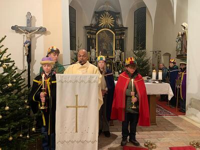 Sternsinger in Ameis