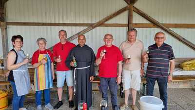Gottesdienst und Pfarrfest in Asparn/Zaya