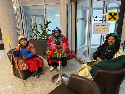 Sternsingeraktion 2026 der Pfarre Unterheiligenstadt