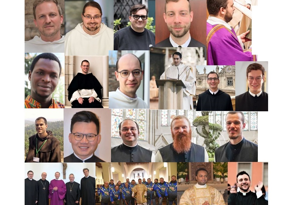 Heuer 20 neue Priester und Diakone in den Ordensgemeinschaften