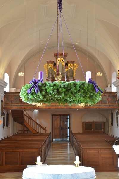 Segnung der Adventkränze