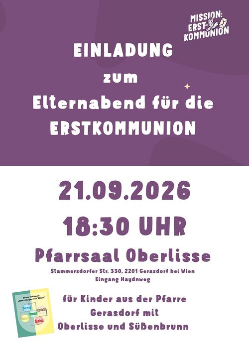 Elternabend Erstkommunion