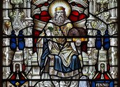 Andreas F. Borchert https://commons.wikimedia.org/wiki/File:Armagh_St._Patrick%27s_Cathedral_of_the_Church_of_Ireland_East_Window_Detail_Saint_Patrick_2019_09_09.jpg