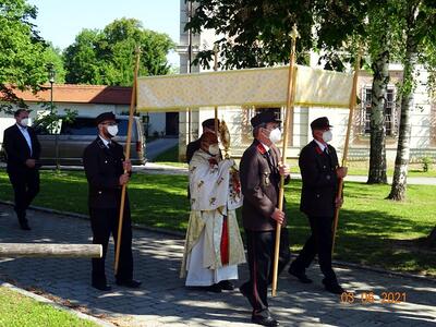 Fronleichnam in Asparn/Zaya