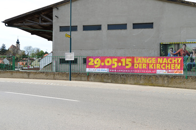 Vorbereitungsarbeiten zur Langen Nacht der Kirchen 2015