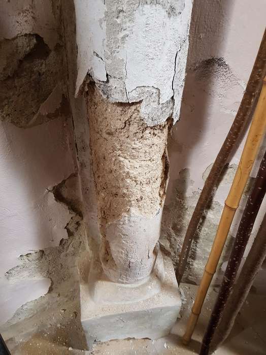 Schäden am Innenputz