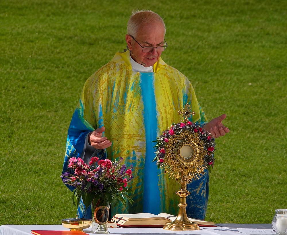 Gemeinsame Fronleichnamsfeier der Pfarren Herrnleis und Ladendorf
